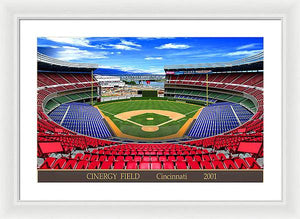 Cinergy Field 2001 - Framed Print