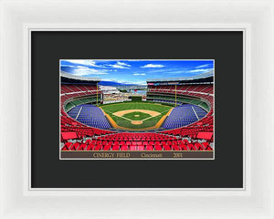 Cinergy Field 2001 - Framed Print