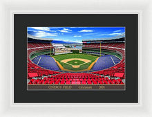 Load image into Gallery viewer, Cinergy Field 2001 - Framed Print
