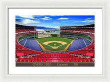 Load image into Gallery viewer, Cinergy Field 2001 - Framed Print
