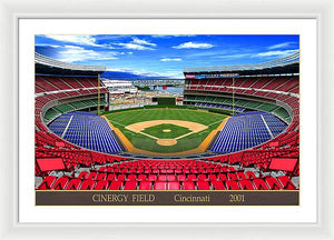 Cinergy Field 2001 - Framed Print