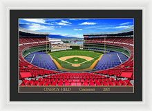 Load image into Gallery viewer, Cinergy Field 2001 - Framed Print
