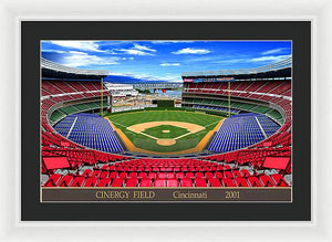 Cinergy Field 2001 - Framed Print