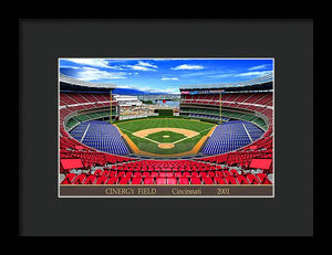 Cinergy Field 2001 - Framed Print