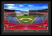 Load image into Gallery viewer, Cinergy Field 2001 - Framed Print
