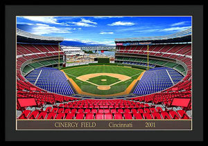 Cinergy Field 2001 - Framed Print