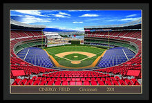 Load image into Gallery viewer, Cinergy Field 2001 - Framed Print
