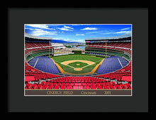 Load image into Gallery viewer, Cinergy Field 2001 - Framed Print
