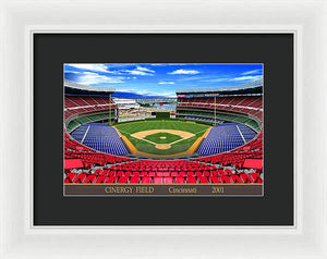 Cinergy Field 2001 - Framed Print