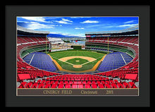 Load image into Gallery viewer, Cinergy Field 2001 - Framed Print
