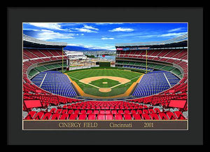 Cinergy Field 2001 - Framed Print