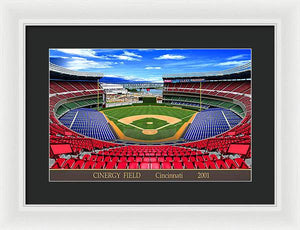 Cinergy Field 2001 - Framed Print