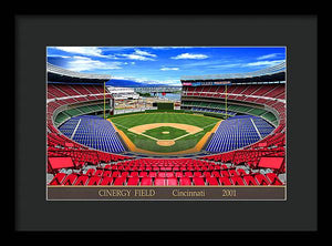 Cinergy Field 2001 - Framed Print