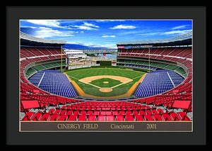 Cinergy Field 2001 - Framed Print