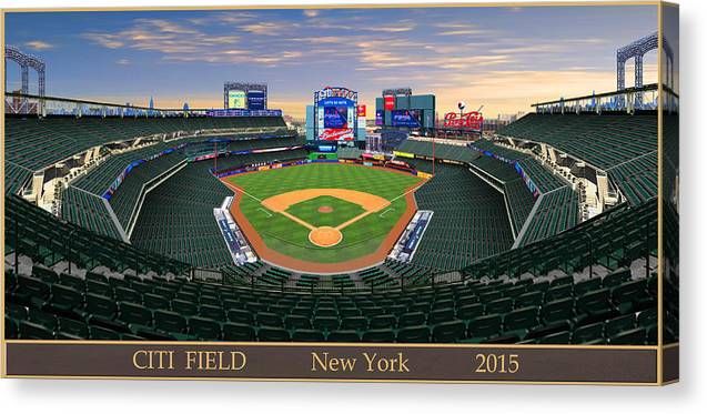 Citi Field 2015 - Canvas Print