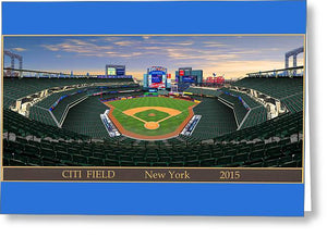 Citi Field 2015 - Greeting Card