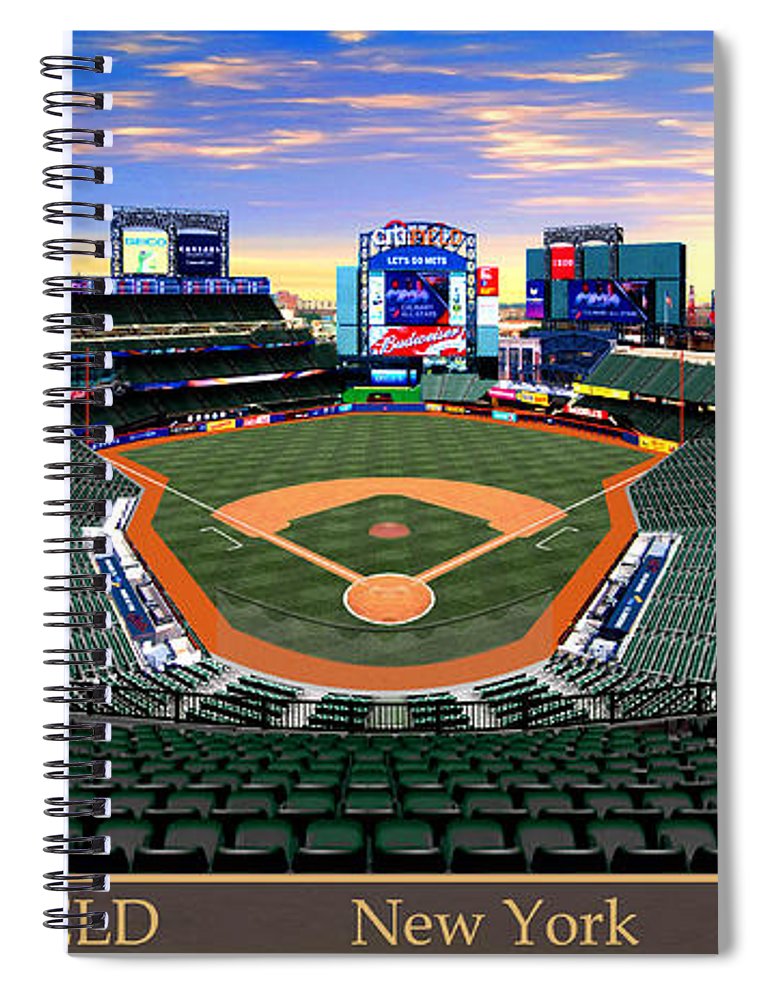 Citi Field 2015 - Spiral Notebook