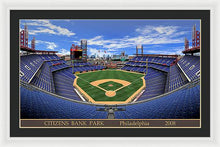 Load image into Gallery viewer, Citizens Bank Park 2008 - Framed Print
