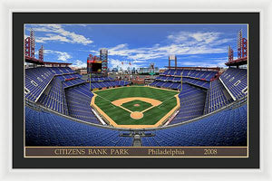 Citizens Bank Park 2008 - Framed Print