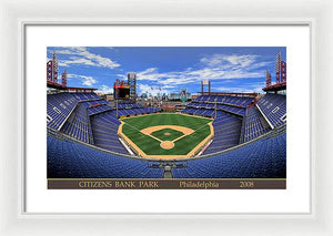 Citizens Bank Park 2008 - Framed Print