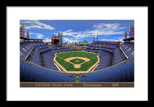 Load image into Gallery viewer, Citizens Bank Park 2008 - Framed Print
