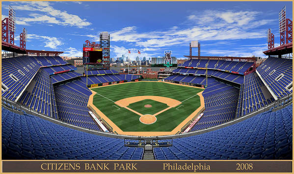 Citizens Bank Park 2008 - Art Print