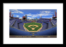 Load image into Gallery viewer, Citizens Bank Park 2008 - Framed Print
