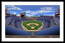 Load image into Gallery viewer, Citizens Bank Park 2008 - Framed Print
