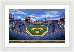 Citizens Bank Park 2008 - Framed Print