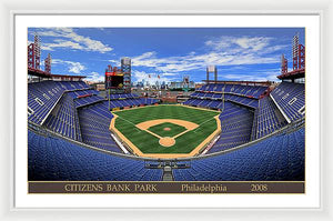 Citizens Bank Park 2008 - Framed Print