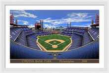 Load image into Gallery viewer, Citizens Bank Park 2008 - Framed Print
