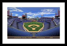 Load image into Gallery viewer, Citizens Bank Park 2008 - Framed Print
