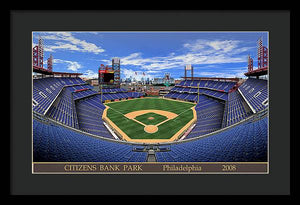 Citizens Bank Park 2008 - Framed Print