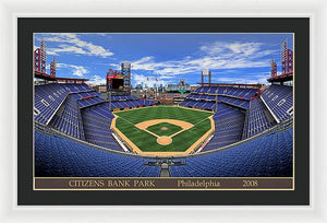 Citizens Bank Park 2008 - Framed Print