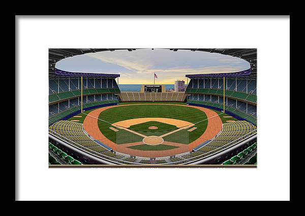 Cleveland Stadium 1932 - Framed Print