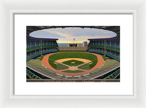 Cleveland Stadium 1932 - Framed Print