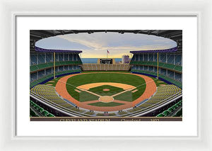 Cleveland Stadium 1932 - Framed Print