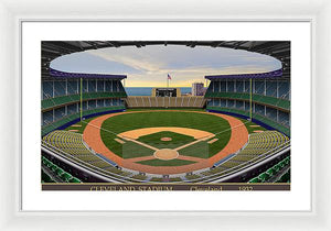 Cleveland Stadium 1932 - Framed Print