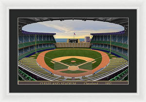 Cleveland Stadium 1932 - Framed Print