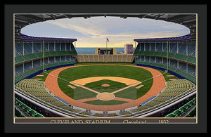 Cleveland Stadium 1932 - Framed Print