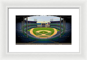 Cleveland Stadium 1948 - Framed Print