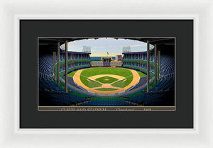 Cleveland Stadium 1948 - Framed Print