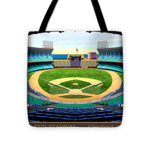 Cleveland Stadium 1948 - Tote Bag