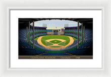 Load image into Gallery viewer, Cleveland Stadium 1948 - Framed Print
