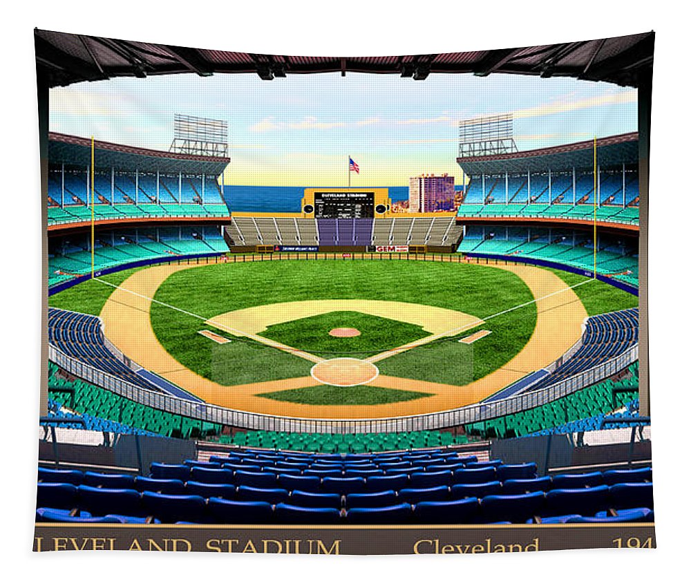 Cleveland Stadium 1948 - Tapestry