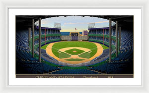 Cleveland Stadium 1948 - Framed Print