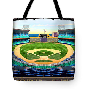 Cleveland Stadium 1948 - Tote Bag