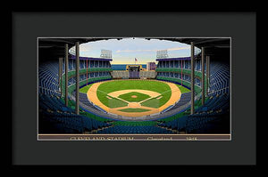 Cleveland Stadium 1948 - Framed Print