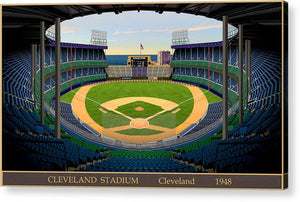 Cleveland Stadium 1948 - Acrylic Print