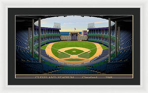 Cleveland Stadium 1948 - Framed Print